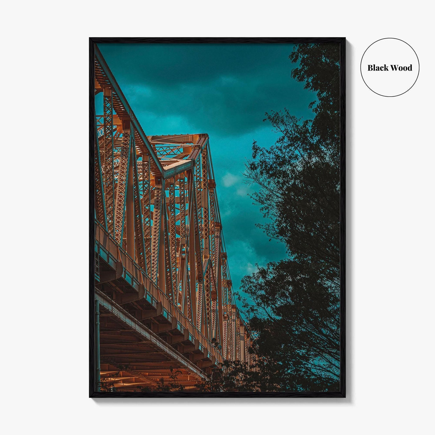 Louisville Fine Art Photo Print, Second Street Bridge, Kentucky, USA Wall Decor Poster