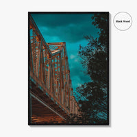 Louisville Fine Art Photo Print, Second Street Bridge, Kentucky, USA Wall Decor Poster
