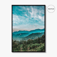 Kerala Fine Art Photo Print, Wayanad Mountain View, India Wall Decor Poster