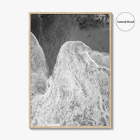 Laguna Beach Black and White Fine Art Photo Print, Orange County California Poster