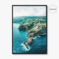 Maui Fine Art Photo Print, Hawaii USA Photo Poster, Hawaiian Islands Aerial View