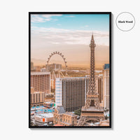 Las Vegas Skyline Fine Art Photo Print, The Strip, Nevada USA, Wall Poster
