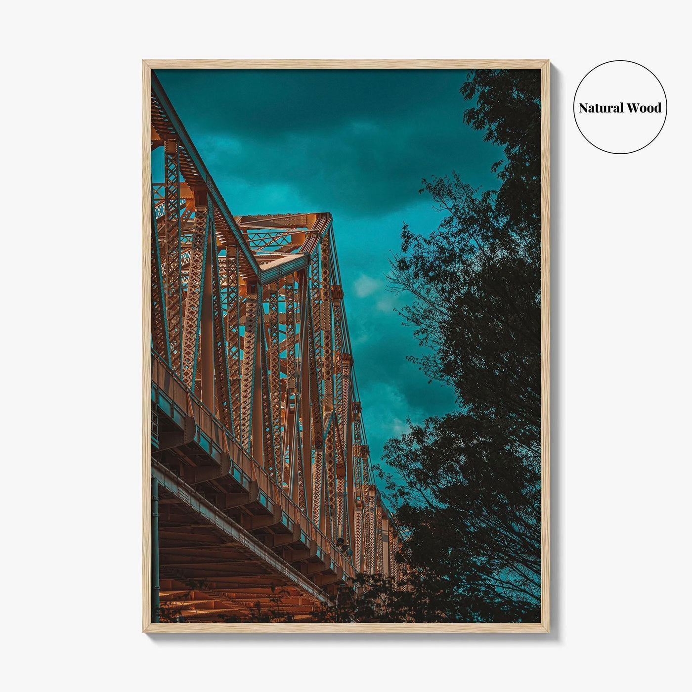 Louisville Fine Art Photo Print, Second Street Bridge, Kentucky, USA Wall Decor Poster