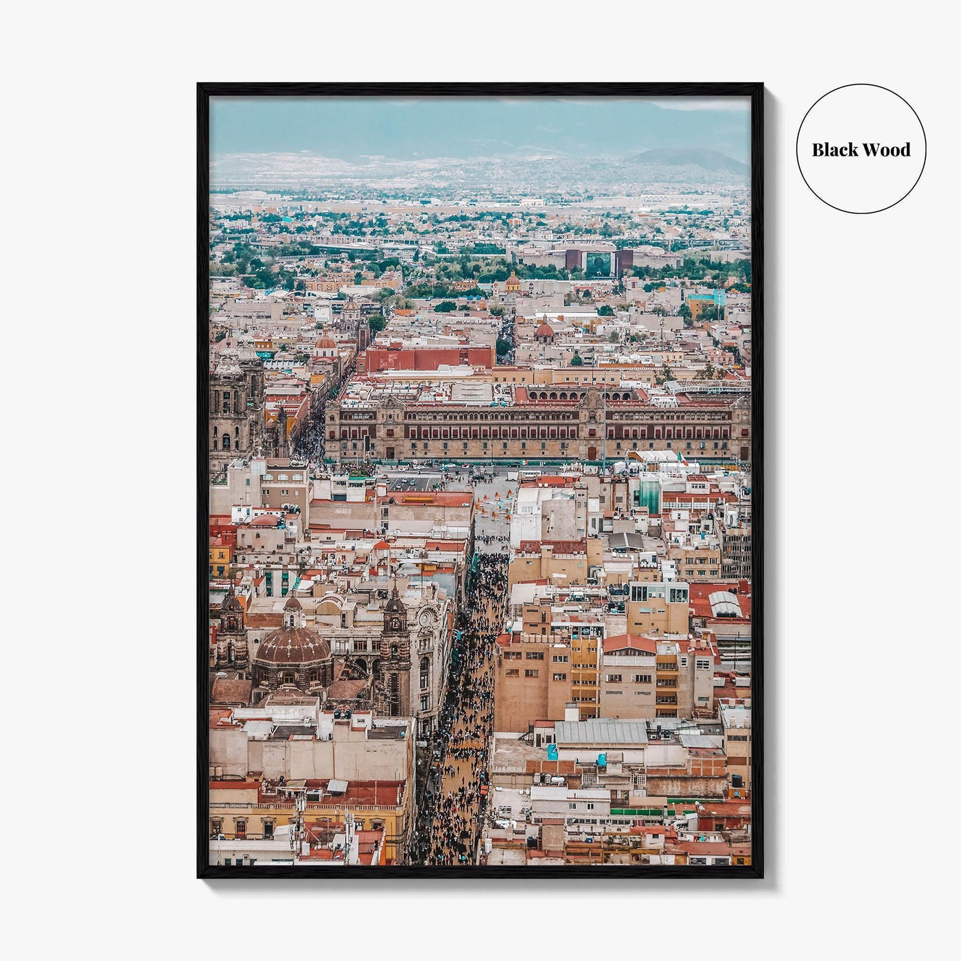 Mexico City Skyline Fine Art Photo Print, Wall Poster, CDMX