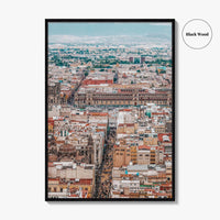 Mexico City Skyline Fine Art Photo Print, Wall Poster, CDMX