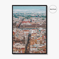 Mexico City Skyline Fine Art Photo Print, Wall Poster, CDMX