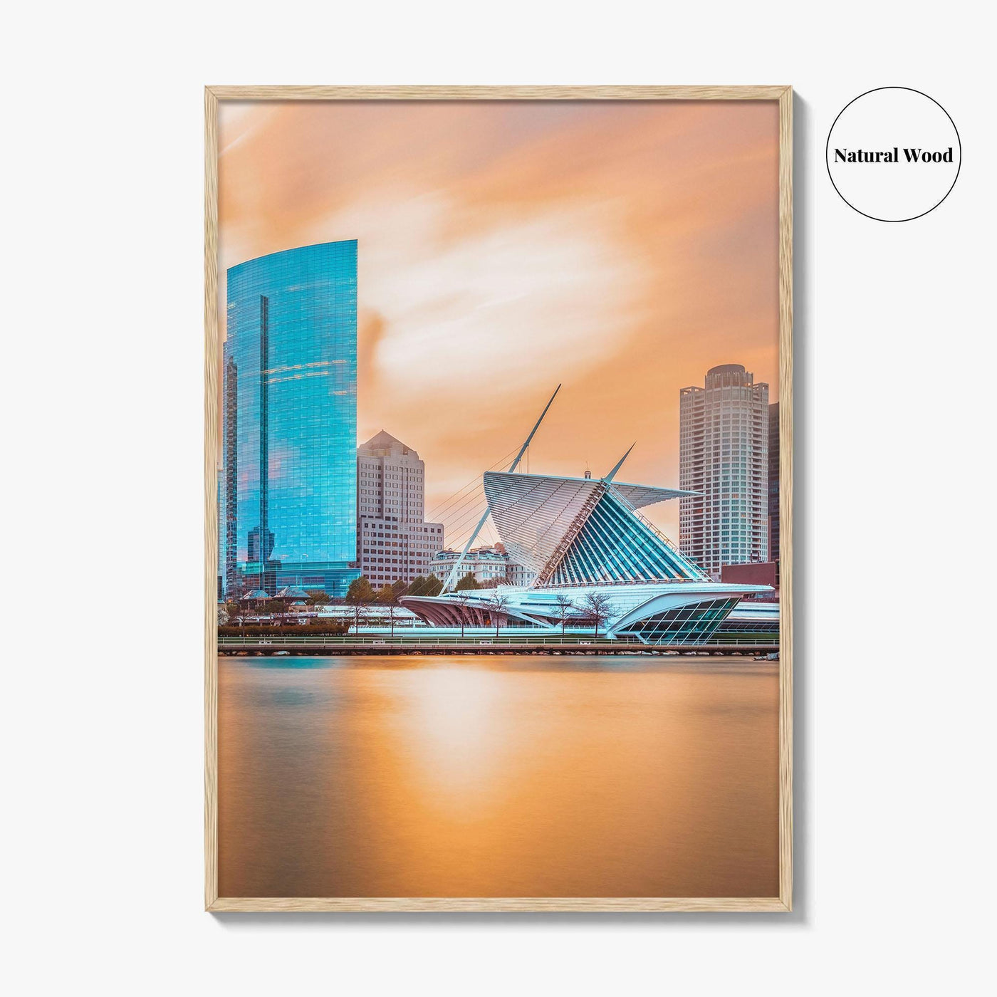 Milwaukee Skyline Fine Art Photo Print, Wisconsin Wall Poster, Lake Michigan, USA, MKE