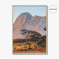 Malawi Fine Art Photo Print, Africa Landscape Wall Decor Poster, Dusty Road