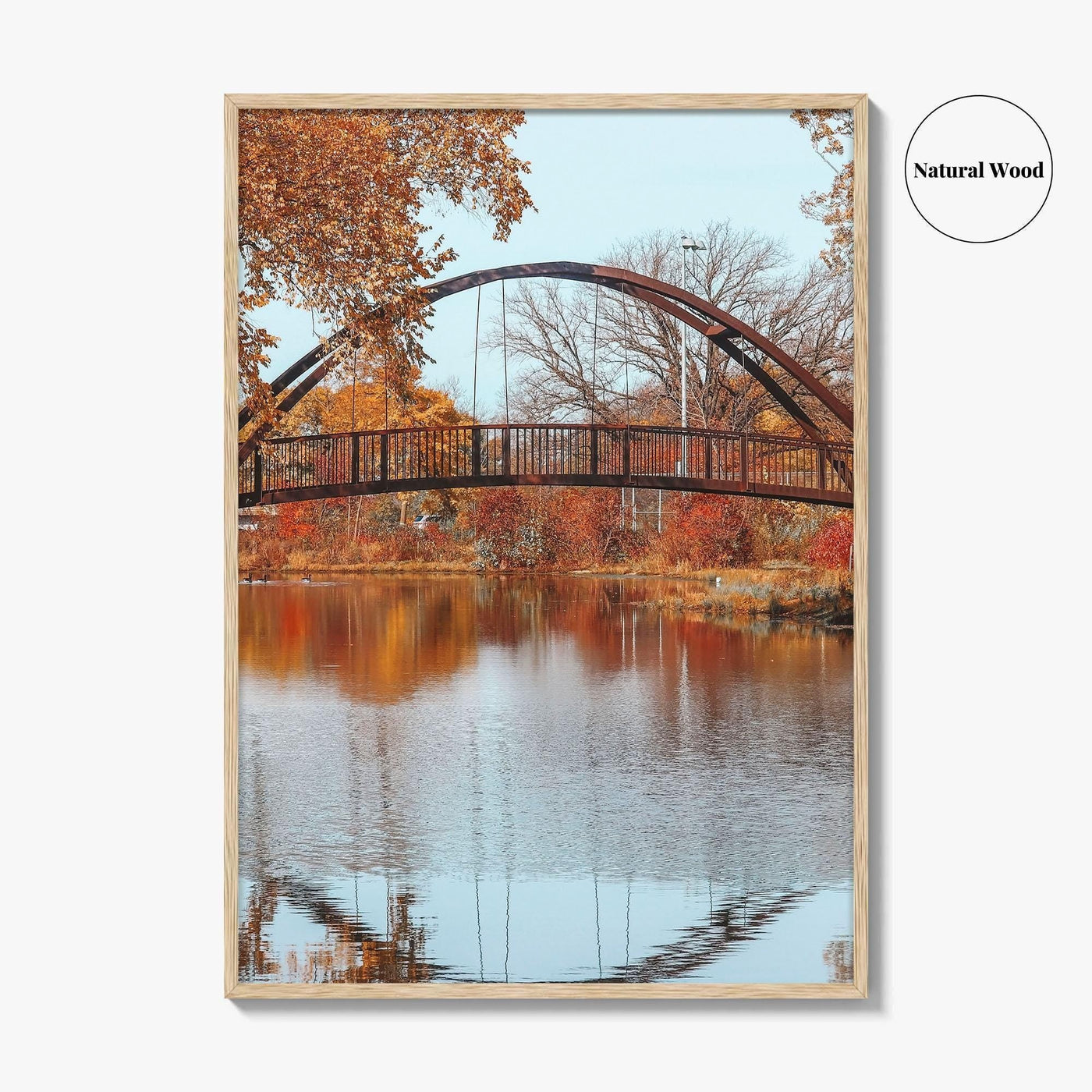 Madison Fine Art Photo Print, Tenney Park Bridge, Lake Mendota, Wisconsin, USA Wall Decor