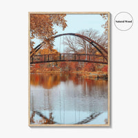 Madison Fine Art Photo Print, Tenney Park Bridge, Lake Mendota, Wisconsin, USA Wall Decor