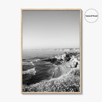 La Jolla Black and White Fine Art Photo Print, San Diego California Poster
