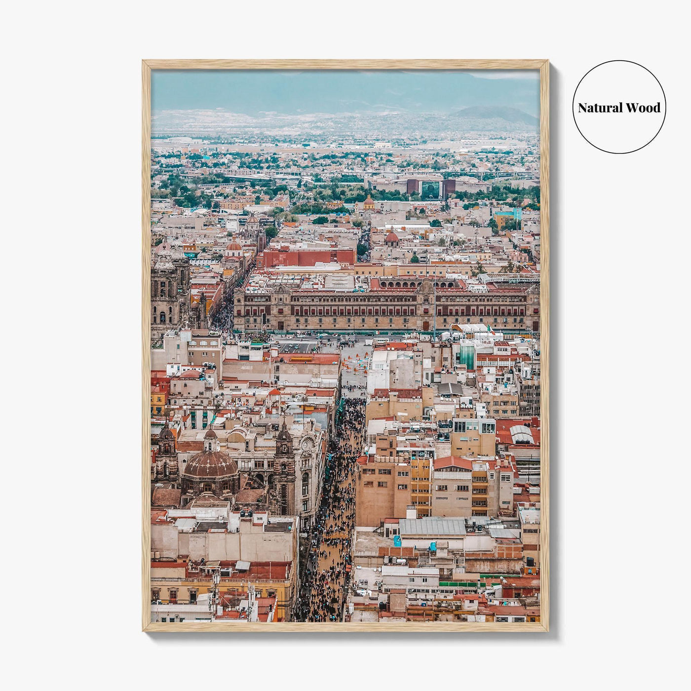 Mexico City Skyline Fine Art Photo Print, Wall Poster, CDMX