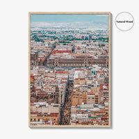 Mexico City Skyline Fine Art Photo Print, Wall Poster, CDMX