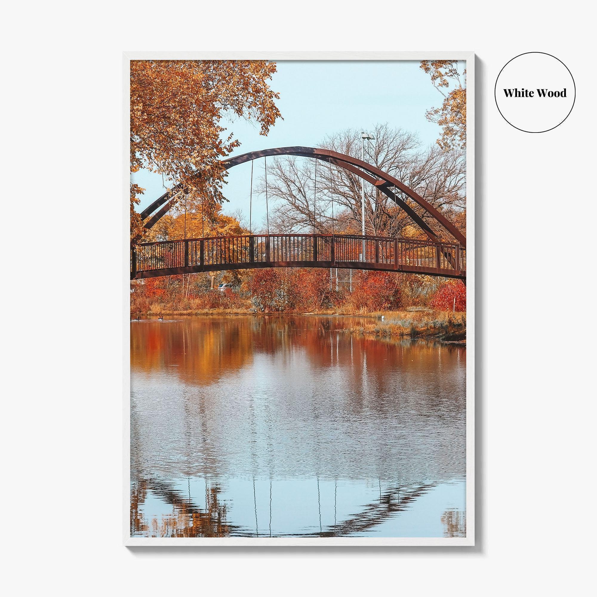 Madison WI Fine Art Photo Print, Tenney Park, Lake Mendota, USA, Poster