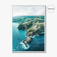 Maui Fine Art Photo Print, Hawaii USA Photo Poster, Hawaiian Islands Aerial View