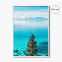 Lake Tahoe Fine Art Photo Print, Panorama, California, Sierra Nevada, USA, Poster