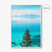 Lake Tahoe Fine Art Photo Print, Panorama, California, Sierra Nevada, USA, Poster