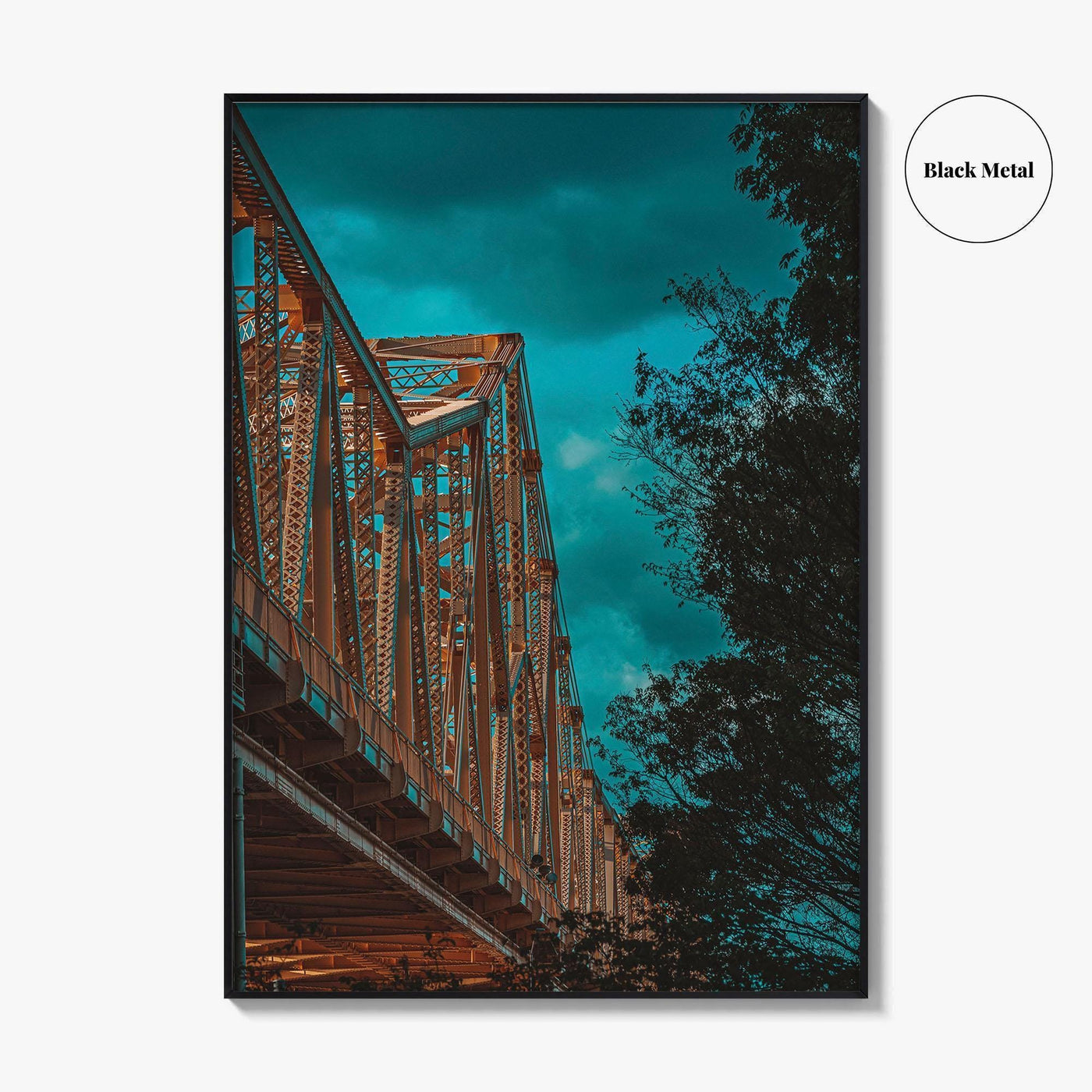 Louisville Fine Art Photo Print, Second Street Bridge, Kentucky, USA Wall Decor Poster