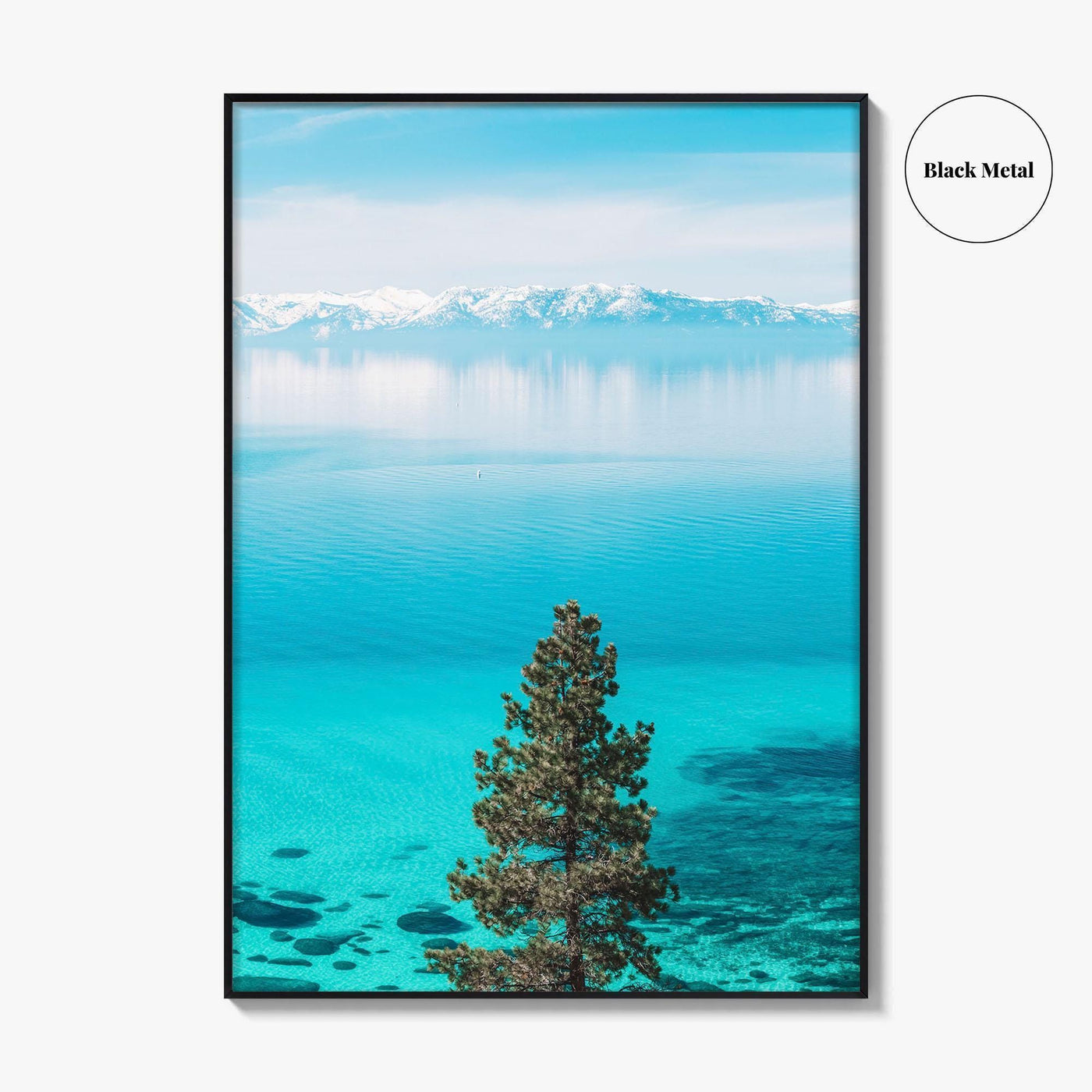 Lake Tahoe Fine Art Photo Print, Panorama, California, Sierra Nevada, USA, Poster