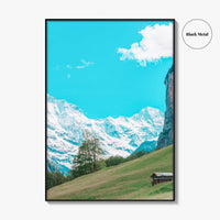 Lauterbrunnen Fine Art Photo Print, Swiss Alps Landscape, Switzerland Wall Decor, Interlaken Poster