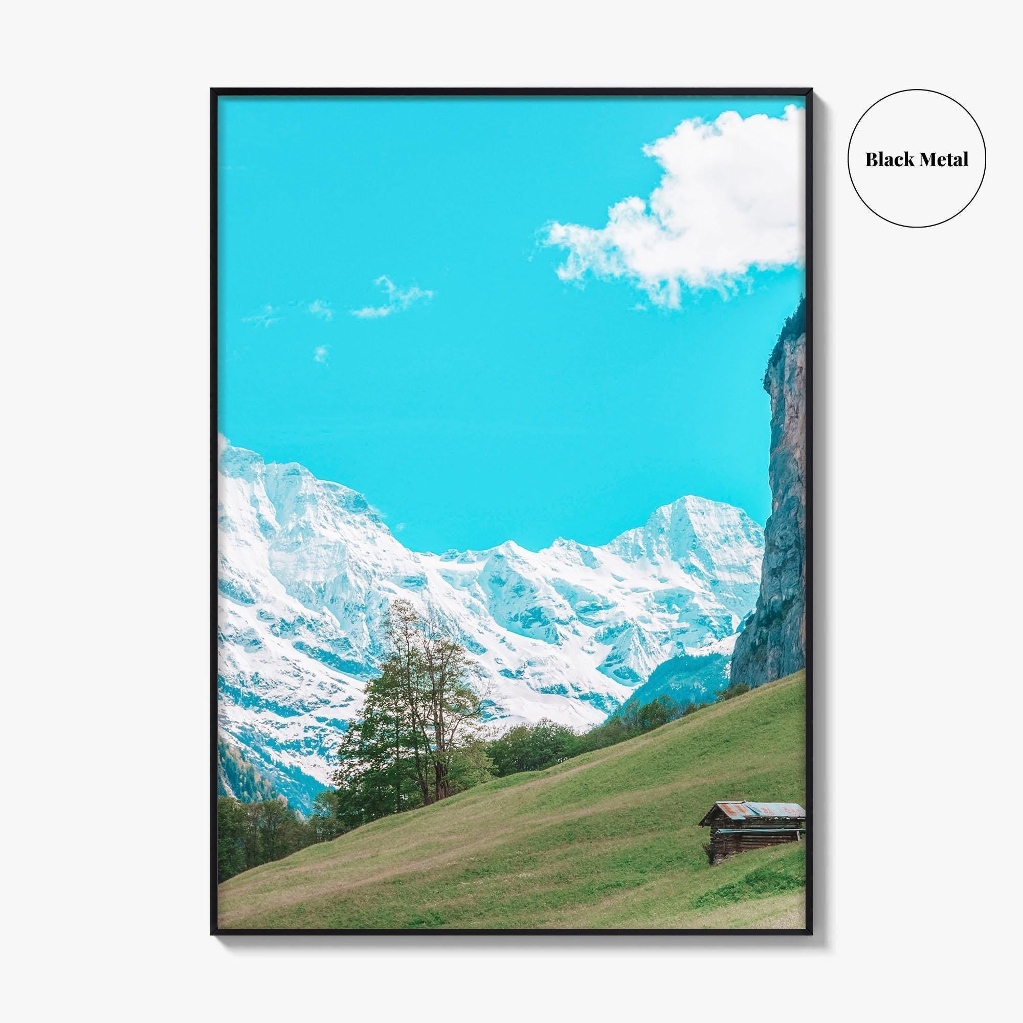 Lauterbrunnen Fine Art Photo Print, Swiss Alps Landscape, Switzerland Wall Decor, Interlaken Poster