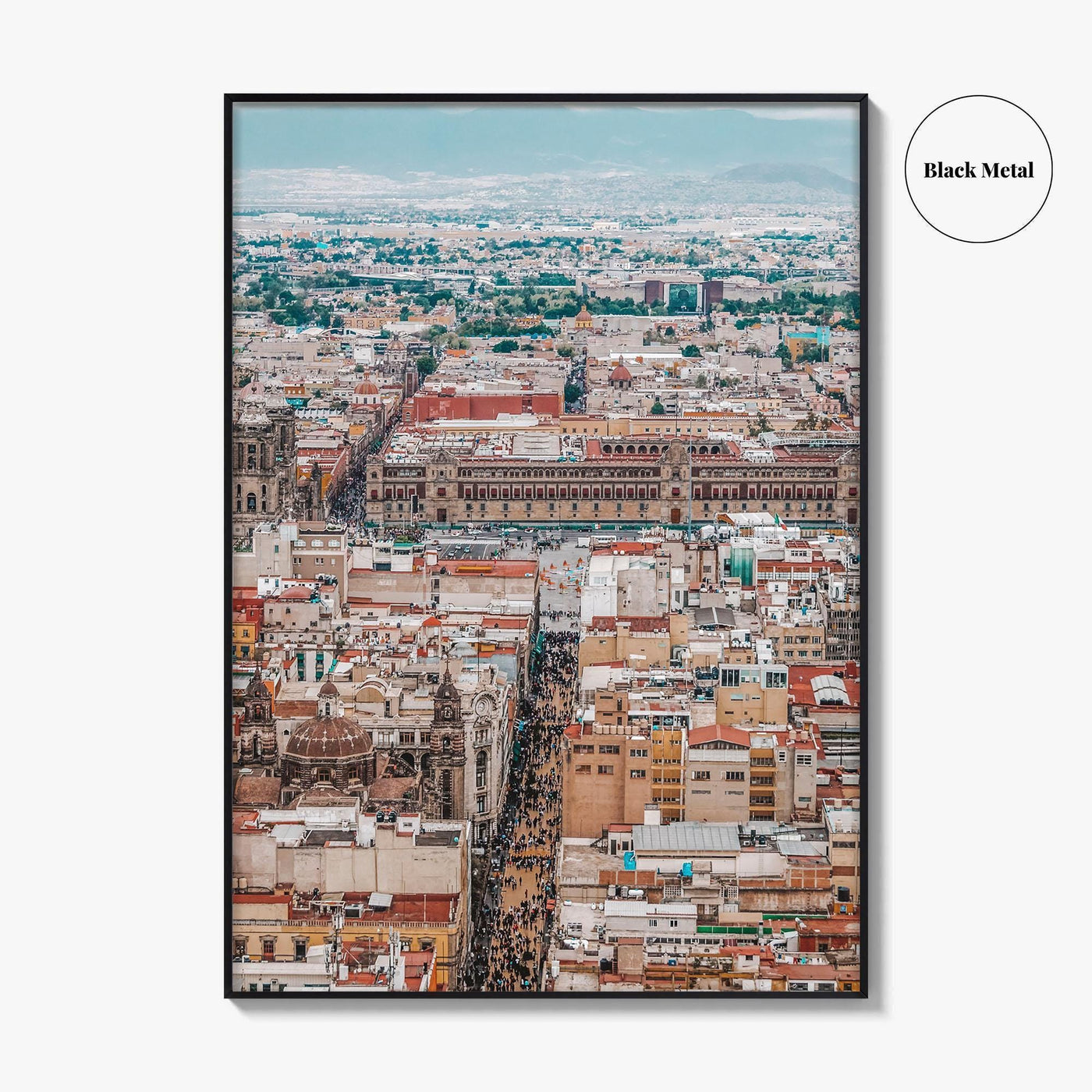 Mexico City Skyline Fine Art Photo Print, Wall Poster, CDMX