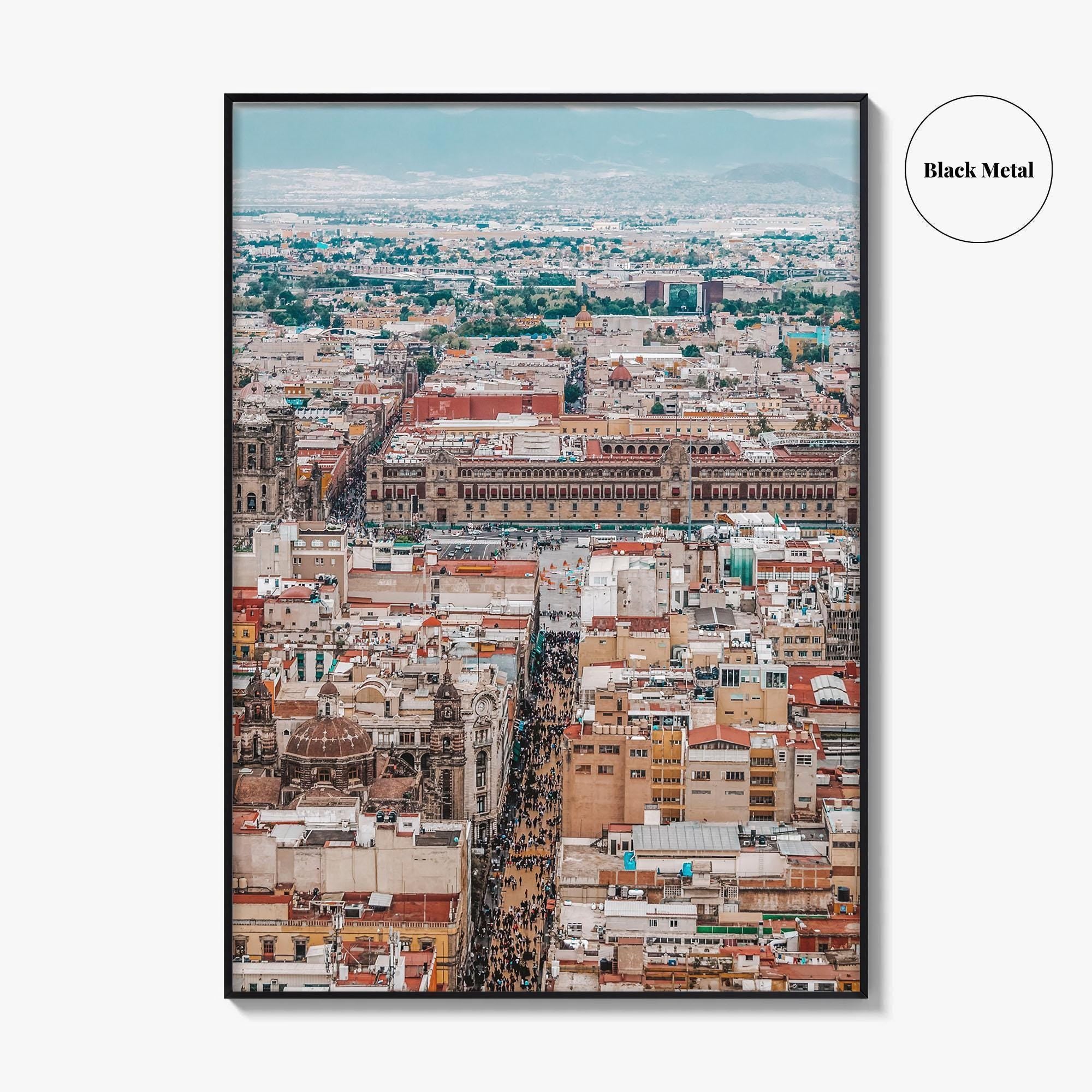 Mexico City Skyline Fine Art Photo Print, Wall Poster, CDMX