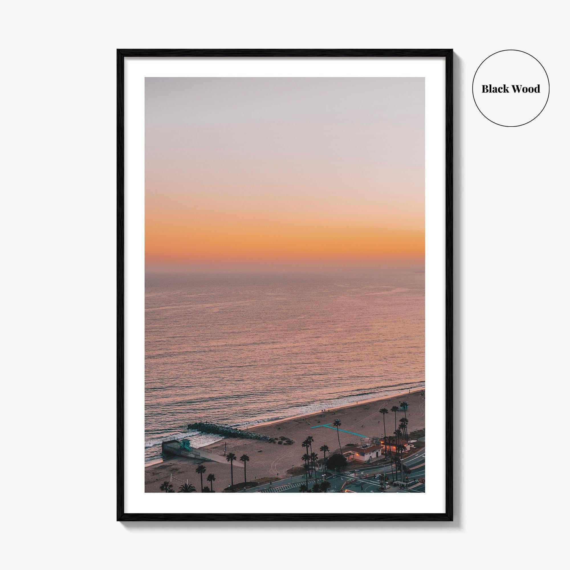 Pacific Palisades Fine Art Photo Print, Los Angeles, California, USA Wall Decor Poster
