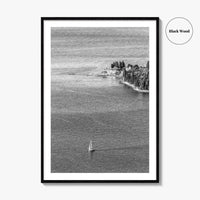 Punta San Vigilio Black and White Fine Art Photo Print, Lake Garda Italy Poster
