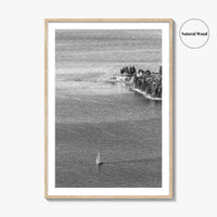 Punta San Vigilio Black and White Fine Art Photo Print, Lake Garda Italy Poster