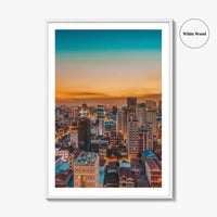 Phnom Penh Skyline Fine Art Photo Print, Wall Decor, Cambodia City Poster