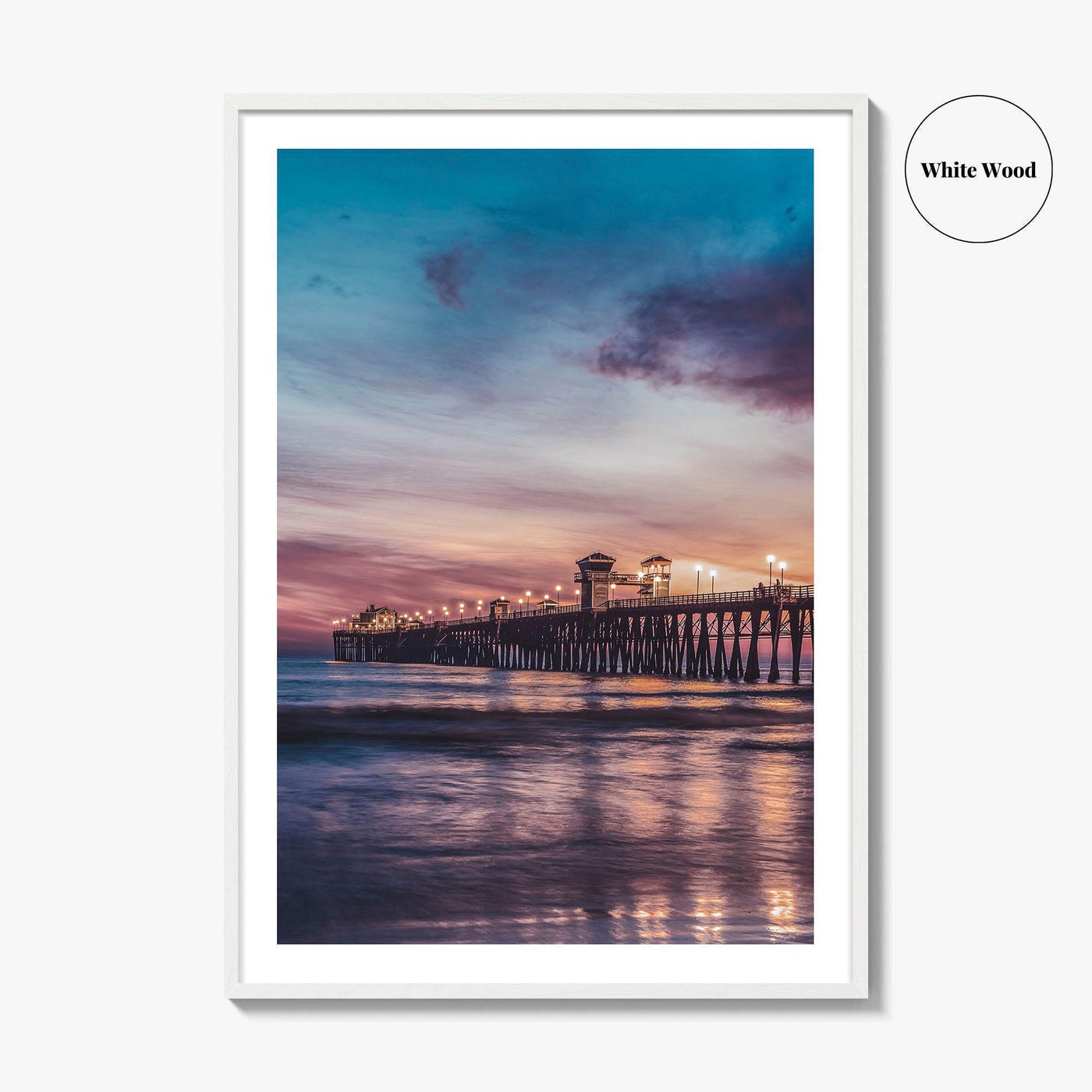 Newport Beach Fine Art Photo Print, Orange County California USA Wall Decor Poster