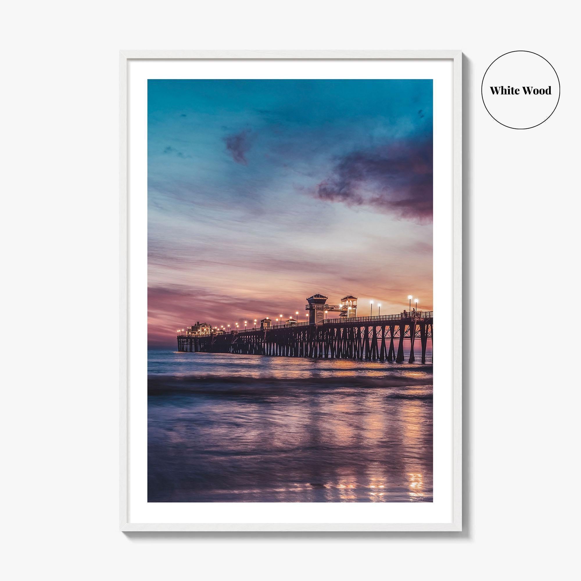 Newport Beach Fine Art Photo Print, Orange County California USA Wall Decor Poster