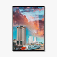 New Orleans Fine Art Photo Print, Mississippi River Steamboat, Louisiana USA NOLA Poster
