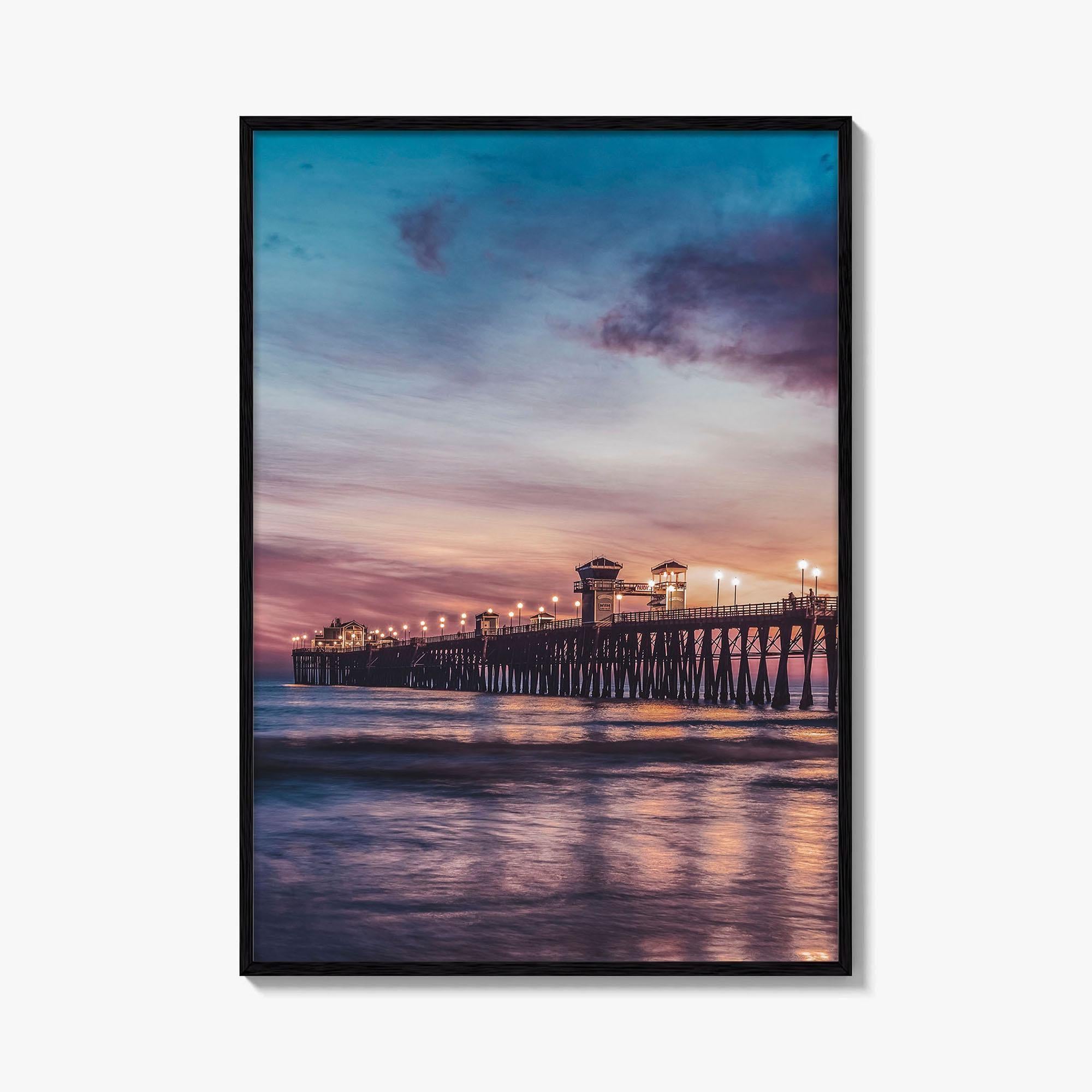 Newport Beach Fine Art Photo Print, Orange County California USA Wall Decor Poster