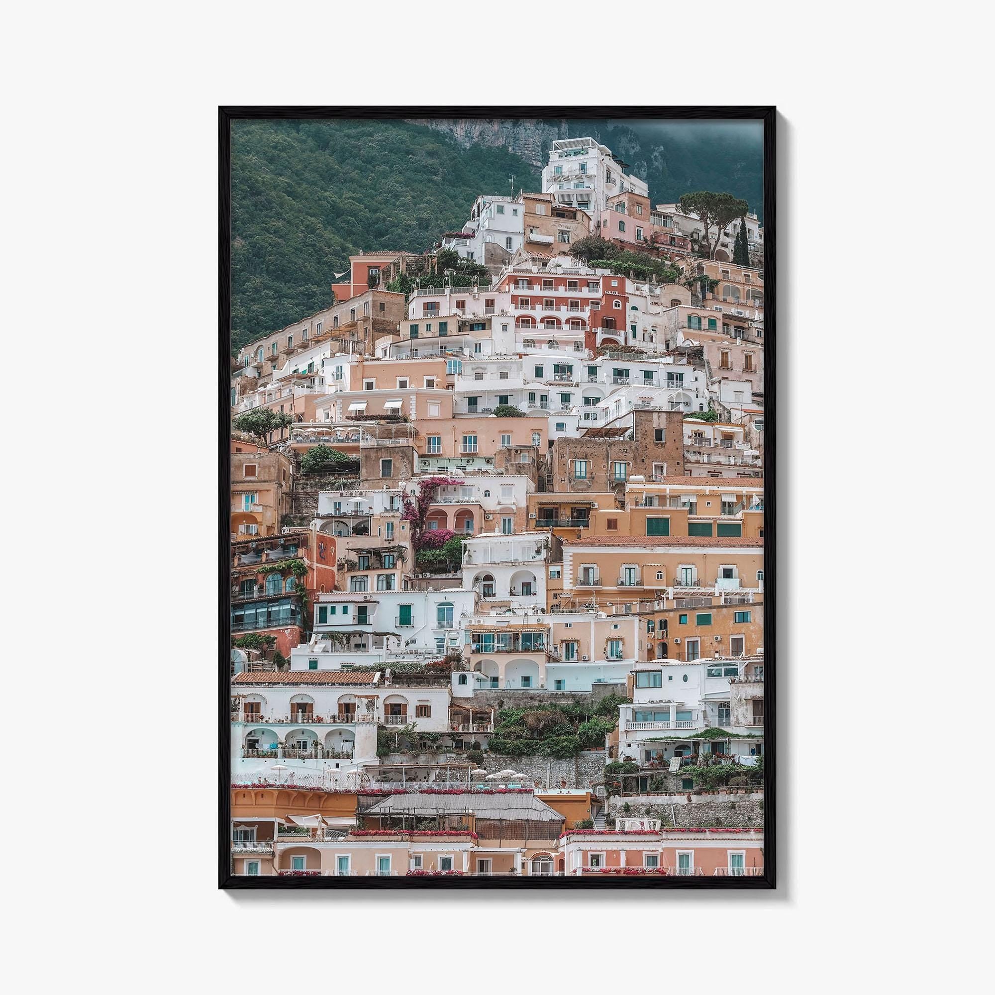 Positano Fine Art Photo Print, Amalfi Coast Campania Italy Wall Poster