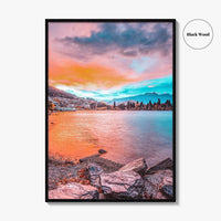 Queenstown Fine Art Photo Print, New Zealand, NZ, Otago, South Island, Wall Decor, Poster