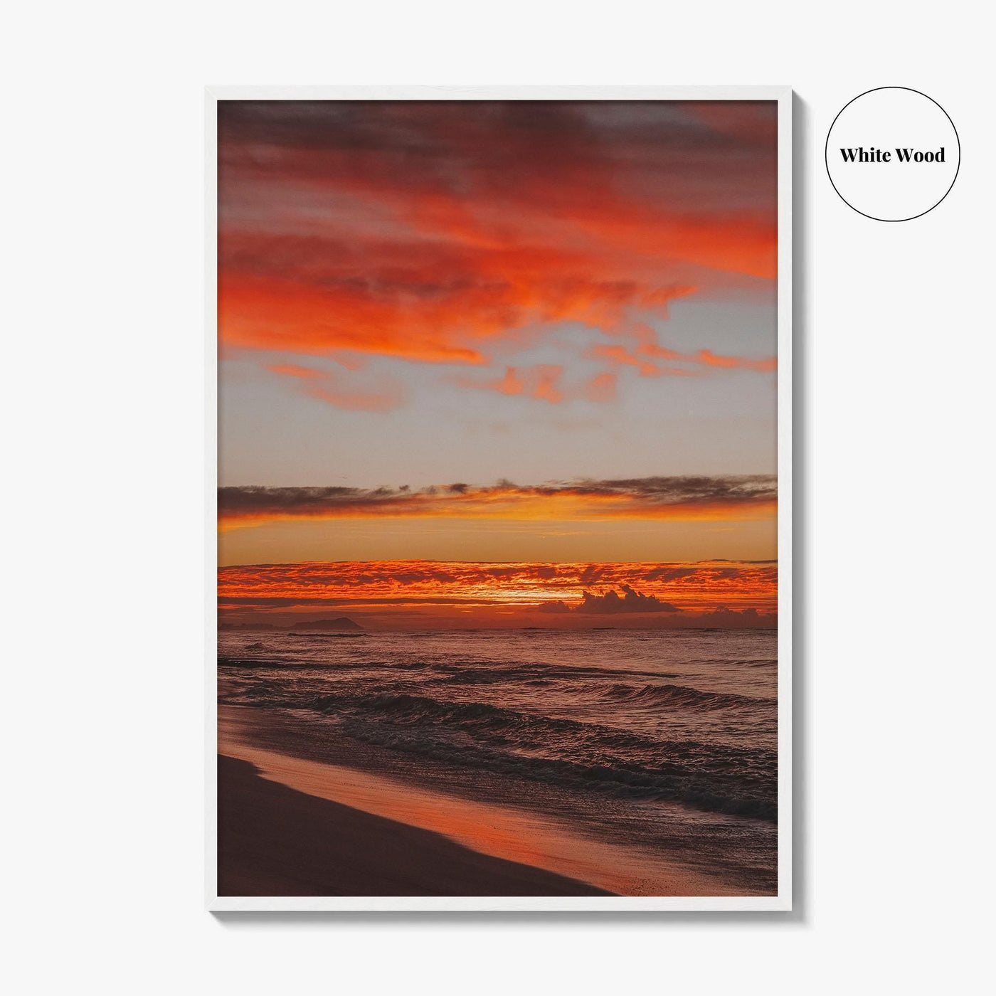 Oahu Fine Art Photo Print, Hawaii Wall Poster, Honolulu, USA
