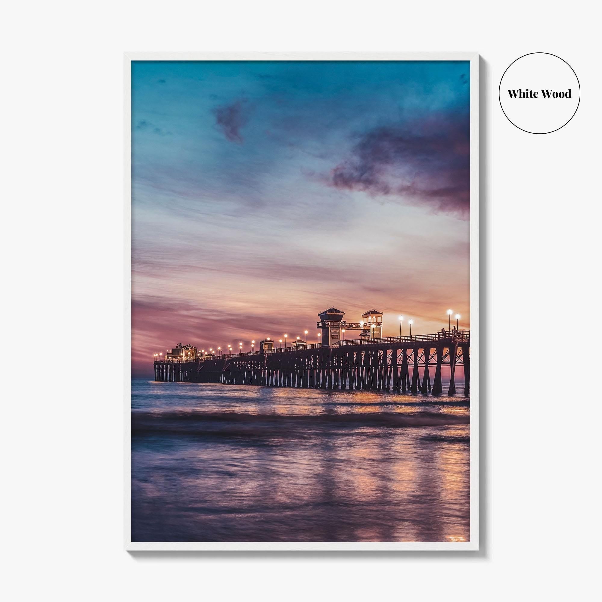 Newport Beach Fine Art Photo Print, Orange County California USA Wall Decor Poster