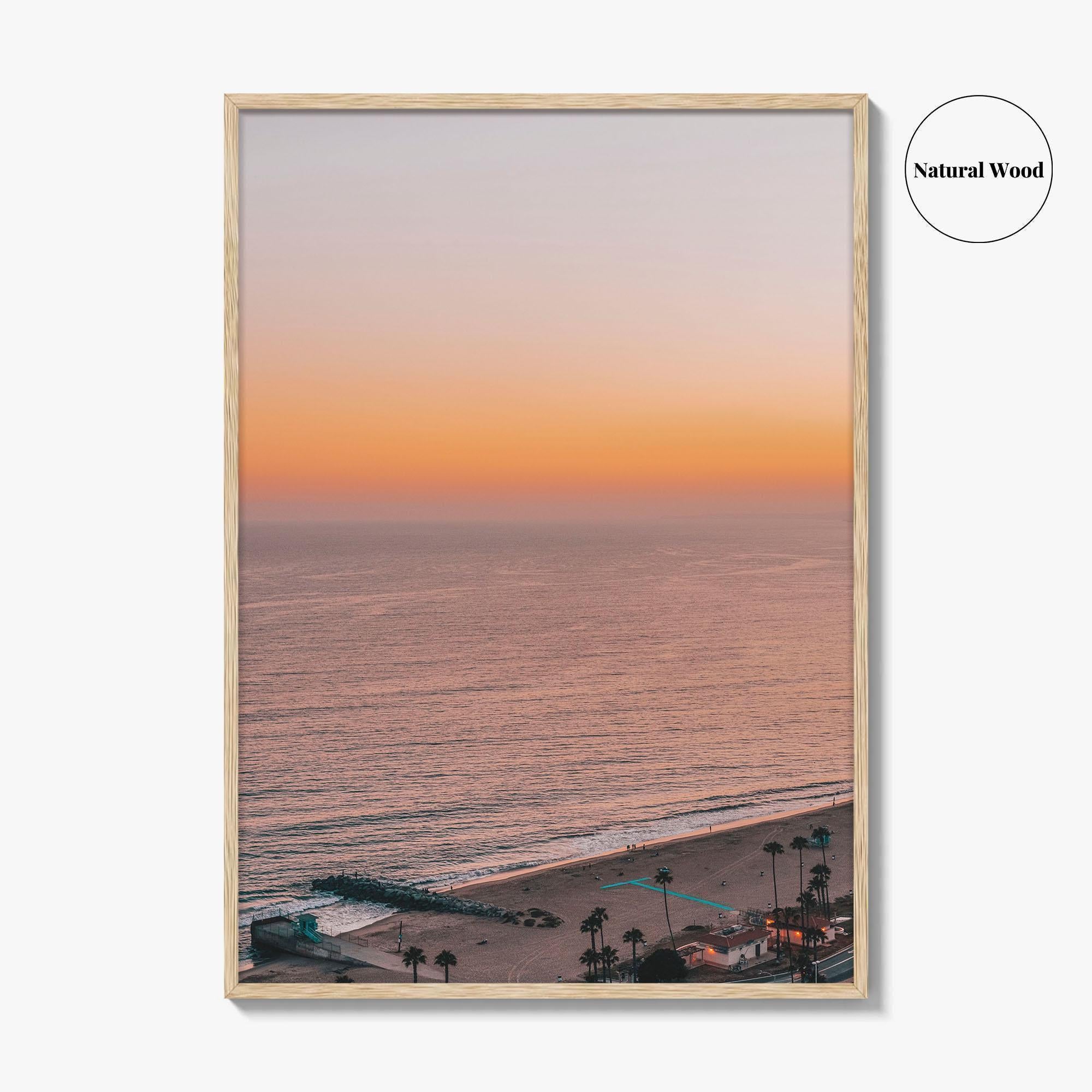 Pacific Palisades Fine Art Photo Print, Los Angeles, California, USA Wall Decor Poster