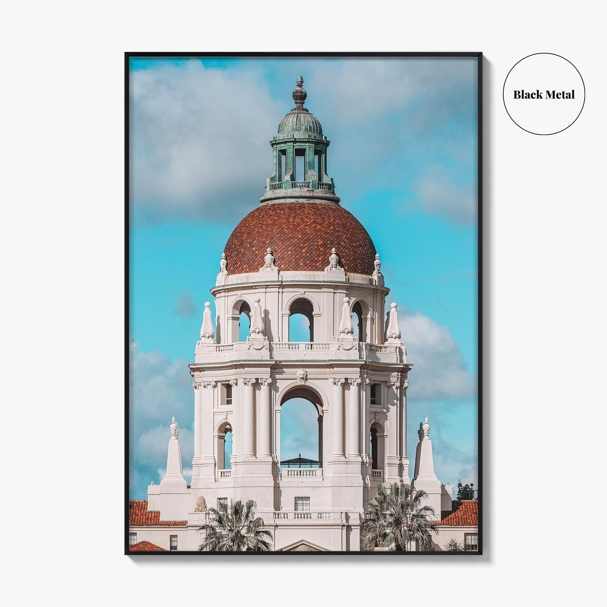 Pasadena Fine Art Photo Print, City Hall, California, USA, Wall Decor Poster