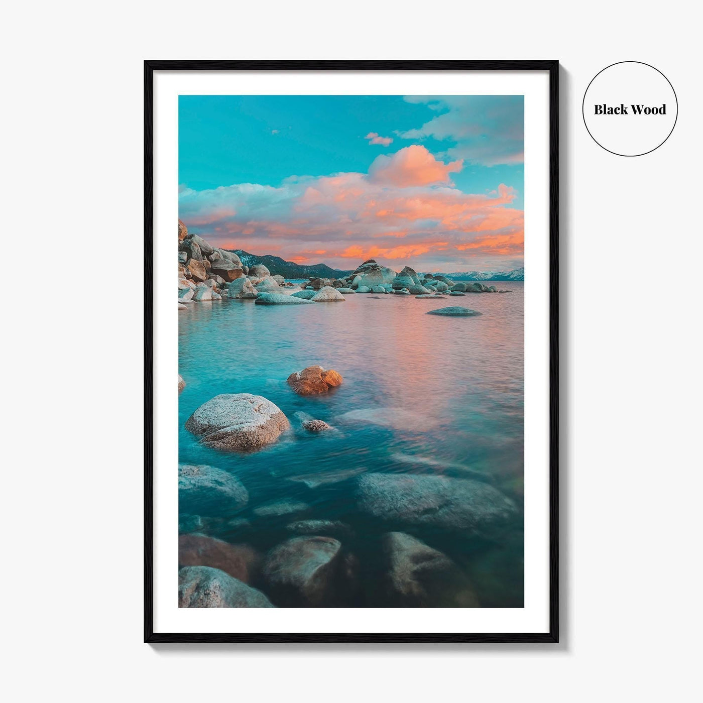North Lake Tahoe Fine Art Photo Print, Incline Village, California, Nevada, USA Poster