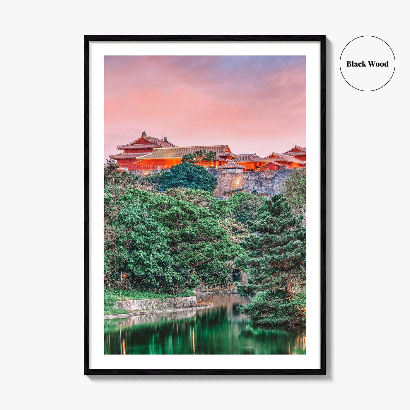 Okinawa Fine Art Photo Print, Shuri Castle, Naha, Japan Wall Decor Poster