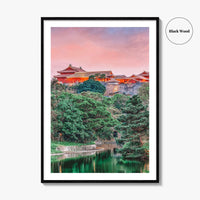 Okinawa Fine Art Photo Print, Shuri Castle, Naha, Japan Wall Decor Poster