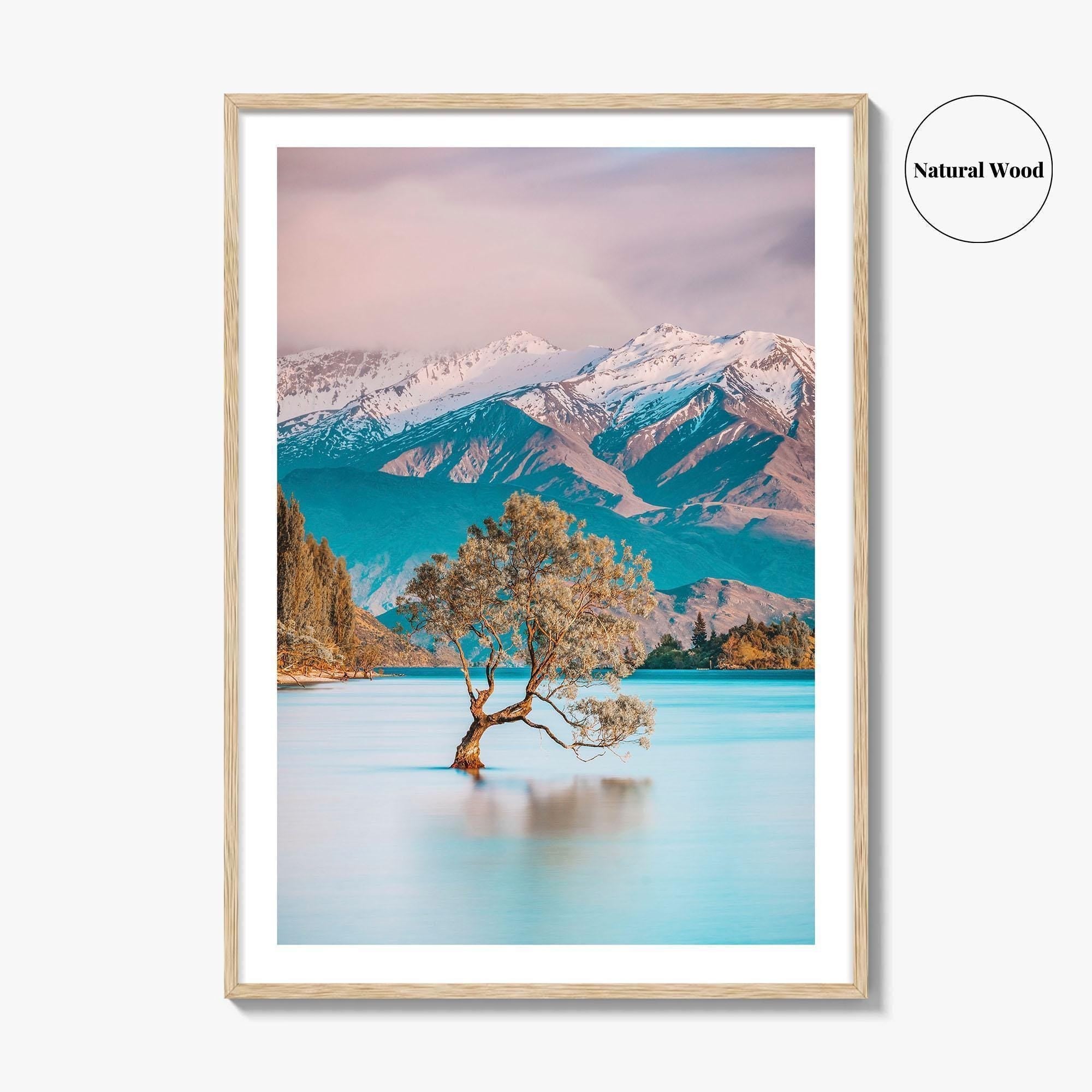 New Zealand Fine Art Photo Print, That Wanaka Tree, South Island Wall Poster
