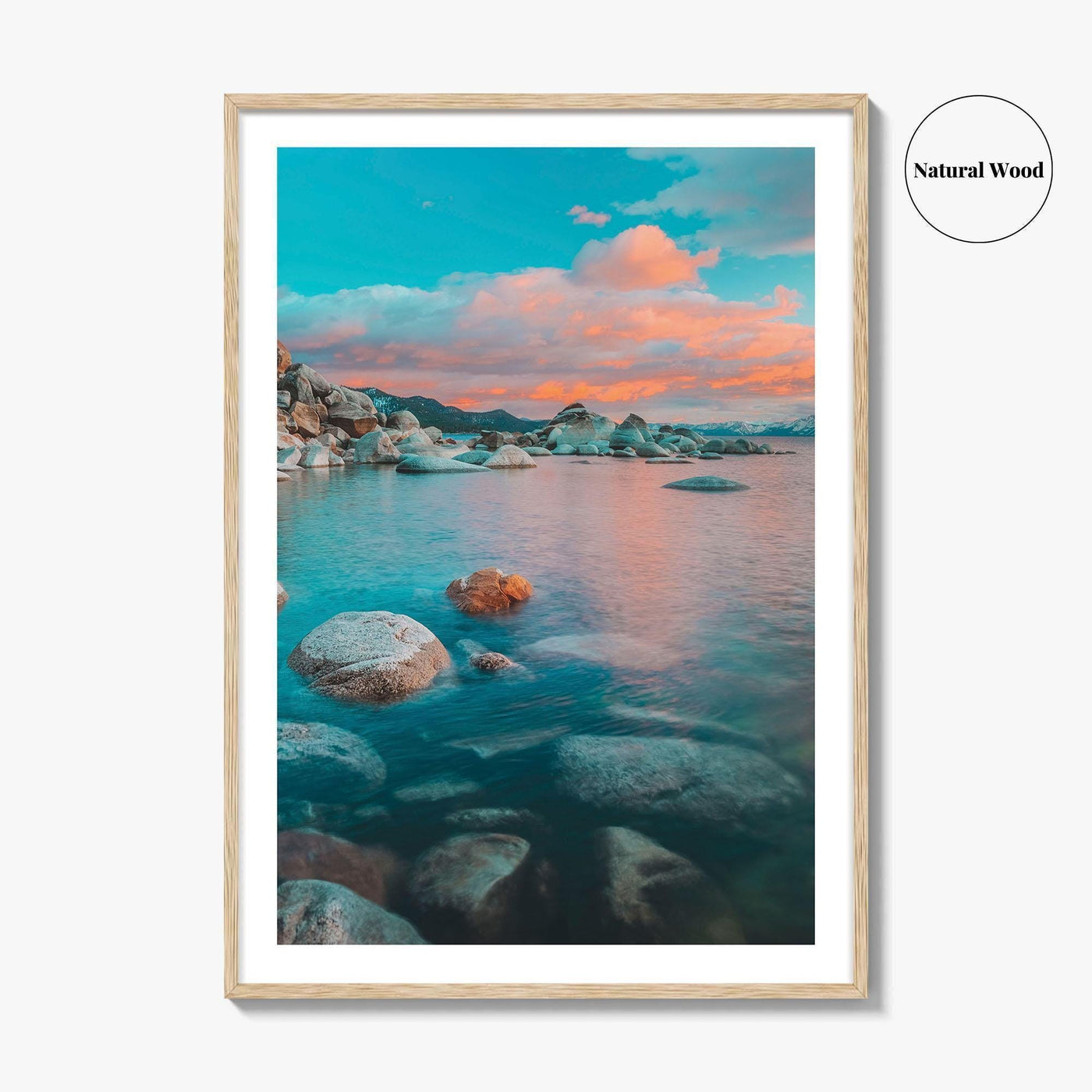 North Lake Tahoe Fine Art Photo Print, Incline Village, California, Nevada, USA Poster