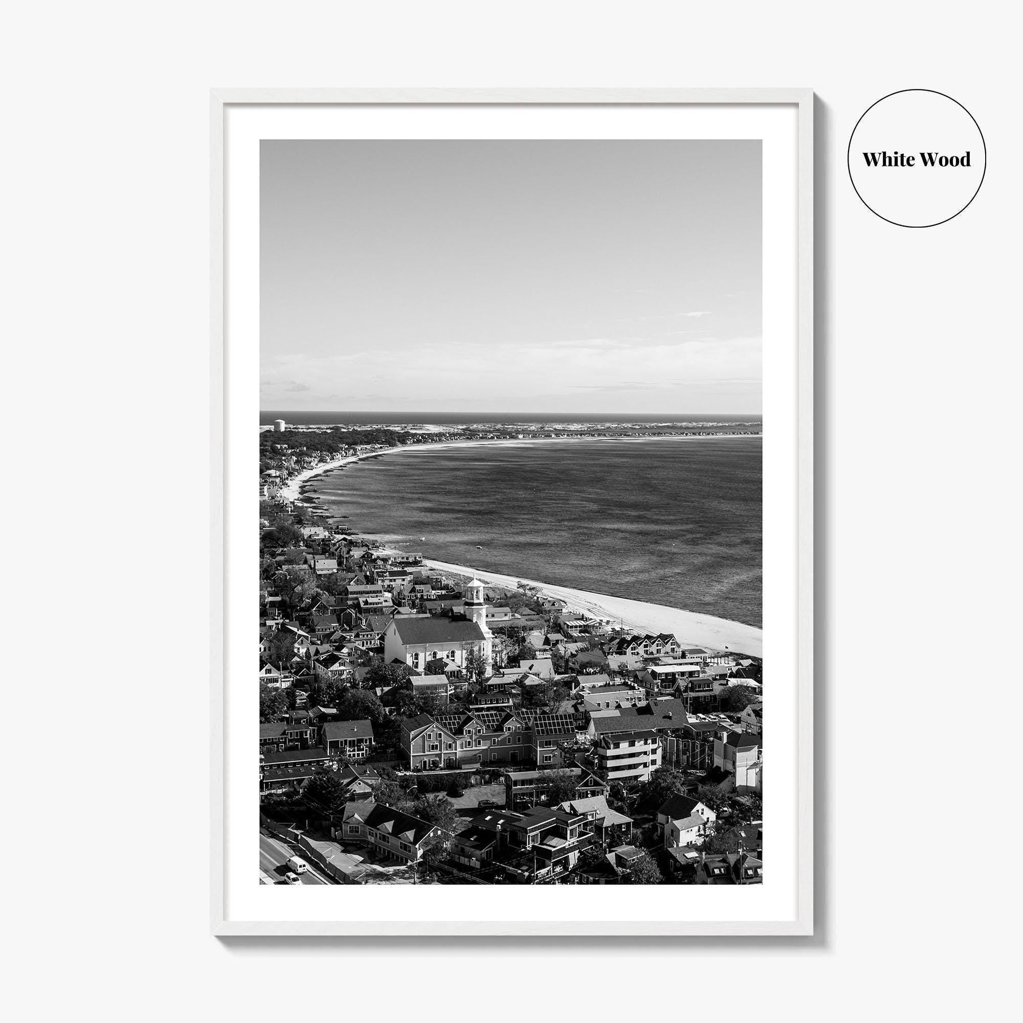 Provincetown Black and White Fine Art Photo Print, Cape Cod Pilgrim Monument Massachusetts Poster