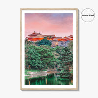 Okinawa Fine Art Photo Print, Shuri Castle, Naha, Japan Wall Decor Poster