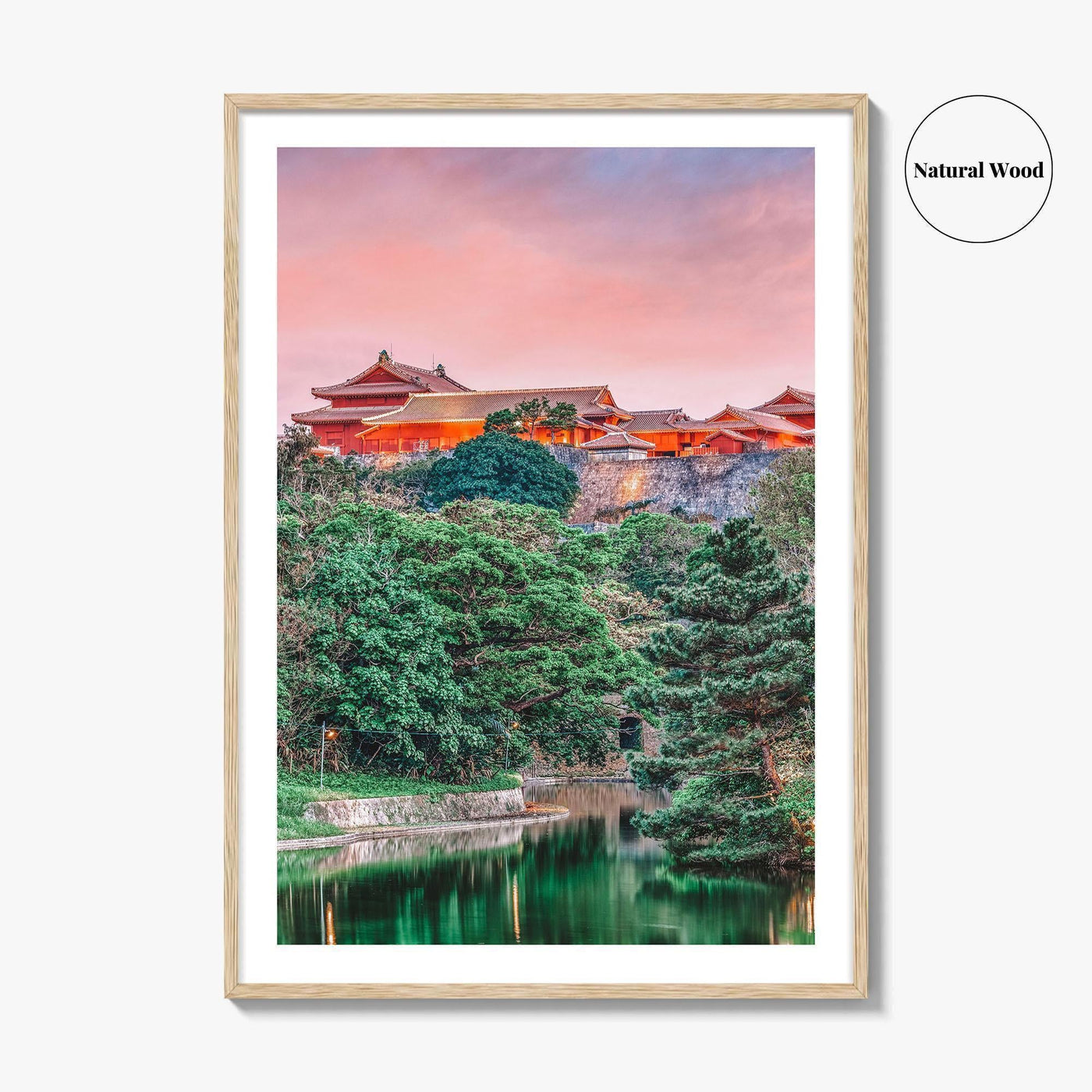 Okinawa Fine Art Photo Print, Shuri Castle, Naha, Japan Wall Decor Poster