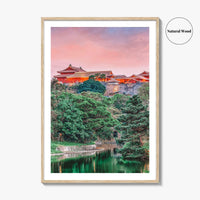 Okinawa Fine Art Photo Print, Shuri Castle, Naha, Japan Wall Decor Poster